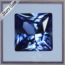 Ausgezeichneter quadratischer Princess Cut Synthetic Corundum Sapphire